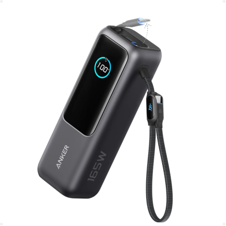 Портативный аккумулятор Anker A1695H11 черный