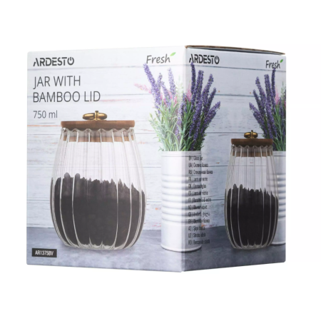 Банка для хранения ARDESTO Fresh Vintage AR1375BV прозрачный