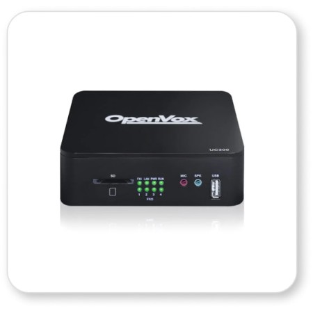 VOIP шлюз Openvox UC300-A00EM2 черный