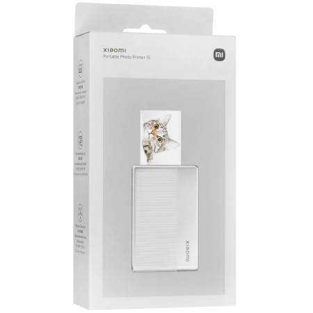 Компактный фотопринтер Xiaomi Portable Photo Printer 1S (MJKDDYJ02HT) белый