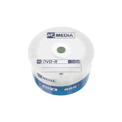 DVD-R-диск MyMedia (69202) DVD-R, 4.7 ГБ, Cake Box, 52х, 50 шт белый