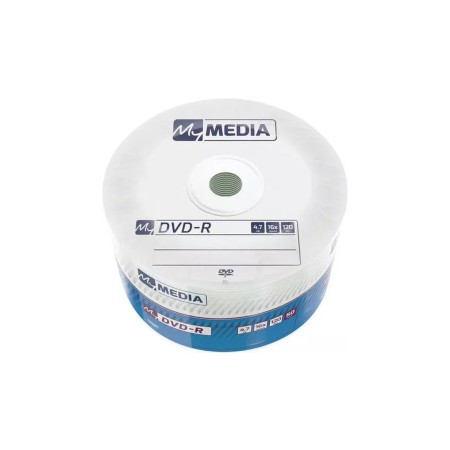 DVD-R-диск MyMedia (69202) DVD-R, 4.7 ГБ, Cake Box, 52х, 50 шт белый