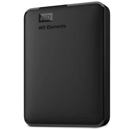 6 ТБ Внешний жесткий диск Western Digital Elements Portable (WDBHJS0060BBK-WESN) черный