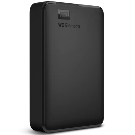 6 ТБ Внешний жесткий диск Western Digital Elements Portable (WDBHJS0060BBK-WESN) черный