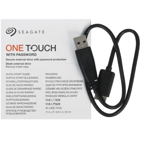 5 ТБ Внешний жесткий диск Seagate One Touch (STKZ5000401) серый