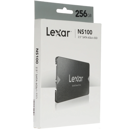 256 ГБ SSD диск Lexar NS100 (LNS100-256RB) черный