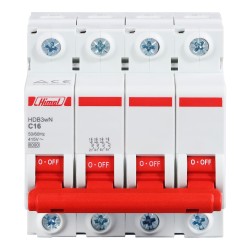 Автоматический выключатель Himel HDB3w 4P C20 (HDB3WL4C20)