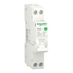Дифференциальный автомат Schneider Electric Resi9 1P+N C16 30 мА A (R9D88616)