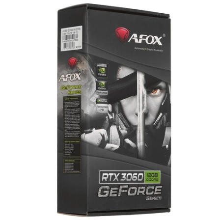 Видеокарта Afox RTX 3060 (AF3060-12GD6H4-V4) 12 Гб черный