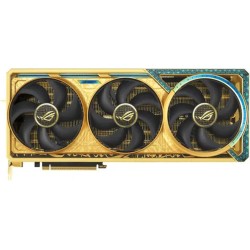 Видеокарта ASUS ROG Astral GeForce RTX 5080 Dhahab CORE OC Edition (ROG-ASTRAL-RTX5080-O16G-DHAHAB-CORE) 16 Гб золотистый