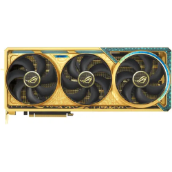 Видеокарта Asus GeForce RTX 5080 ROG Astral Dhahab CORE OC Edition (ROG-ASTRAL-RTX5080-O16G-DHAHAB-CORE) 16 Гб желтый