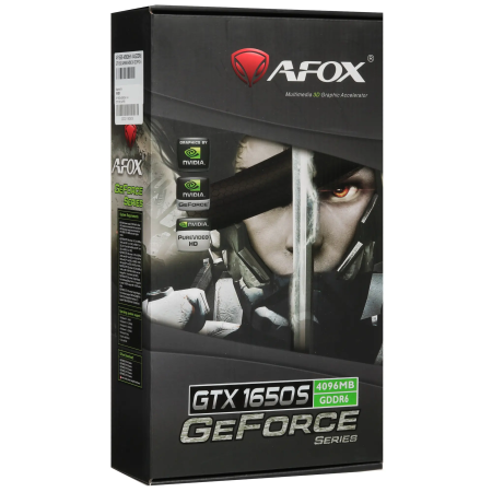 Видеокарта Afox GTX 1650 Super (AF1650S-4096D6H1-V4) 4 Гб черный