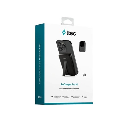 Портативный аккумулятор ttec ReCharger Pro M (2BB227S) черный