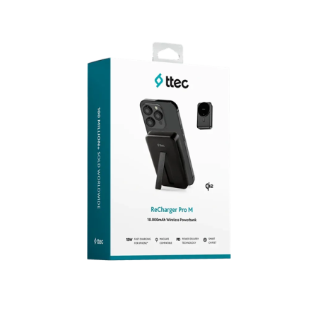 Портативный аккумулятор ttec ReCharger Pro M (2BB227S) черный