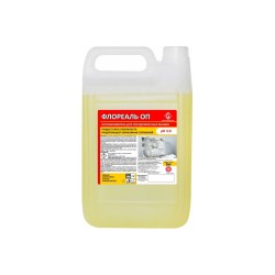 Ополаскиватель для профессиональных посудомоечных машин ФЛОРЕАЛЬ 5066 желтый