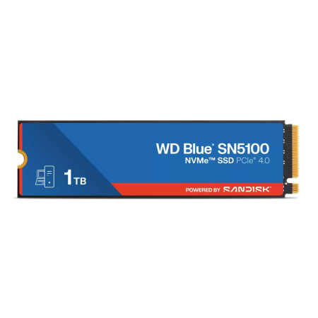 1 ТБ SSD диск Western Digital BLUE SN5100 (WDS100T5B0E) синий