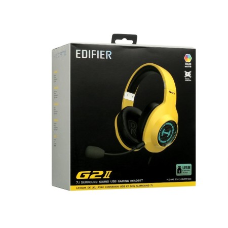 Наушники Edifier G2 II (G2 II/YELLOW) желтый