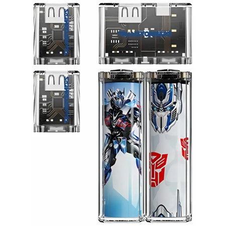 Портативный аккумулятор Transformers TF-D05 Optimus Prime синий