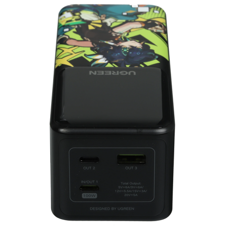 Портативный аккумулятор Ugreen Nexode Genshin Impact (35524GI) черный