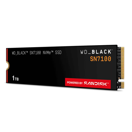 1 ТБ SSD диск Western Digital Black SN7100 (WDS100T4X0E-00CJA0) черный