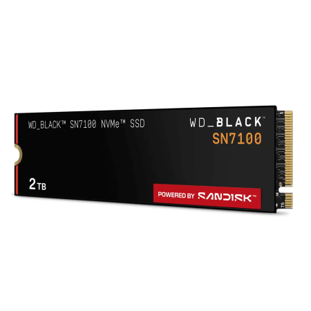 2 ТБ SSD диск Western Digital Black SN7100 (WDS200T4X0E-00CJA0) черный