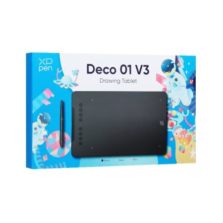 Графический планшет XP-PEN Deco 01 V3 зеленый