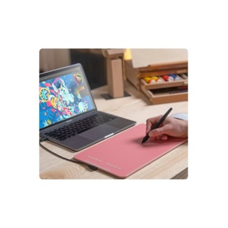 Графический планшет XP-PEN Deco 01 V3 розовый