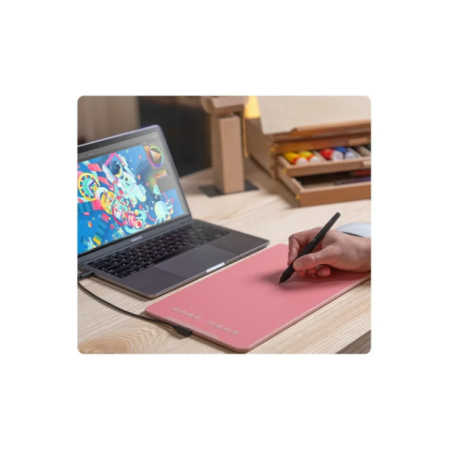 Графический планшет XP-PEN Deco 01 V3 розовый