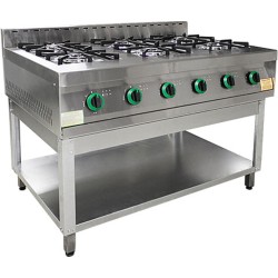 Газовая плита ПищТех ПГ-6-01 серый