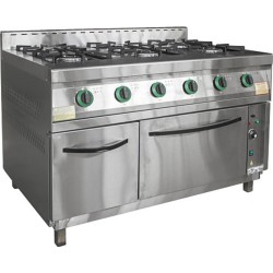 Газовая плита ПищТех ПГ-6Д-01 серый