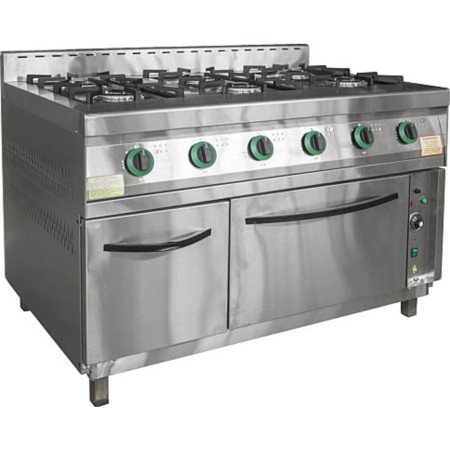 Газовая плита ПищТех ПГ-6Д-01 серый