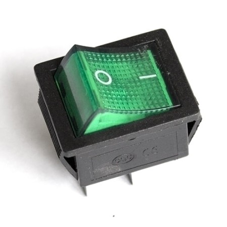 Кнопка управления ПИЩТЕХ В-ММ8-ТД зеленый