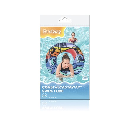 Круг Bestway Coastal Castaway (36350) многоцветный