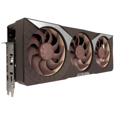 Видеокарта ASUS GeForce RTX 5080 Noctua OC Edition (RTX5080-O16G-NOCTUA) 16 Гб коричневый