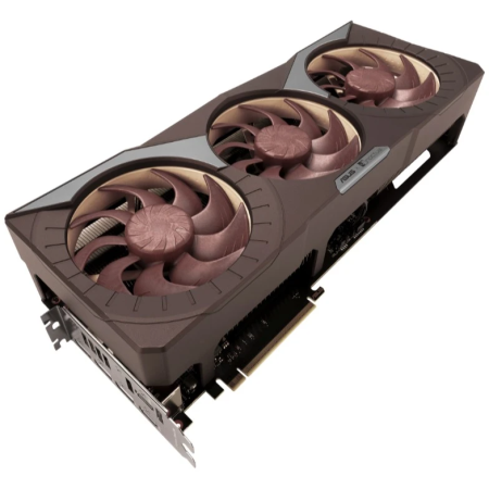 Видеокарта ASUS GeForce RTX 5080 Noctua OC Edition (RTX5080-O16G-NOCTUA) 16 Гб коричневый
