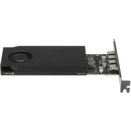 Видеокарта PNY RTX A400 (VCNRTXA400-SB) 4 ГБ черный