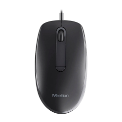 Мышь проводная Meetion M100 серый