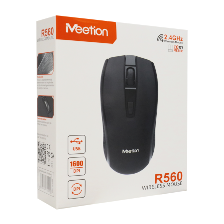 Мышь беспроводная Meetion R560 (MT-R560 Black) черный