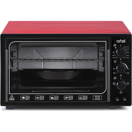 Мини-печь Artel MD 3618 E черно-красный