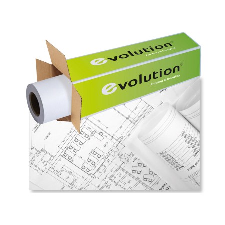 Рулон бумаги Evolution Premium EXTRA 2154040/2554055X белый