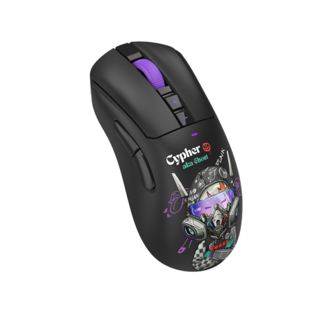 Мышь беспроводная + проводная A4Tech Bloody R73 Pro Cypher Ghost черный
