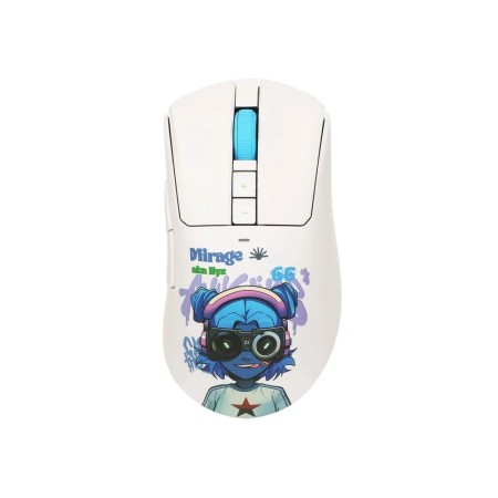 Мышь беспроводная + проводная A4Tech Bloody R73 Pro Nyx Mirage белый