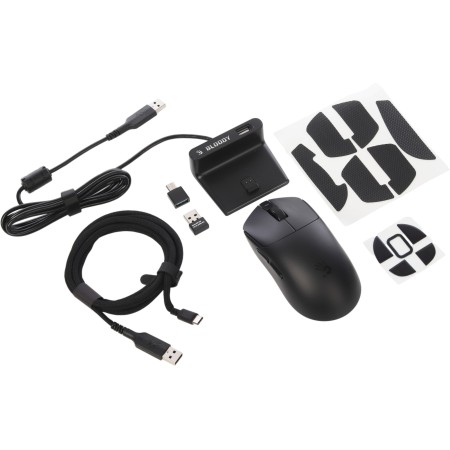 Мышь беспроводная + проводная A4Tech Bloody R77 Ultra Dock (R77 Ultra Dock Black) черный