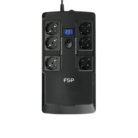 ИБП FSP Nanofit 800 (PPF4801705) черный (С АККУМУЛЯТОРОМ)
