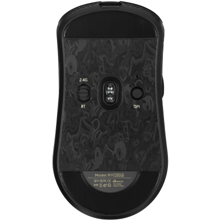 Мышь беспроводная + проводная Attack Shark R11 Ultra Phantom Shark черный