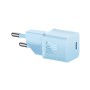 Сетевое зарядное устройство Baseus GaN5 Mini 1C 20W голубой