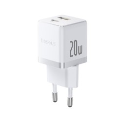 Сетевое зарядное устройство Baseus Palm C+U 20W (P10111608213-00) белый