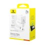 Сетевое зарядное устройство Baseus Palm C+U 20W (P10111608213-00) белый