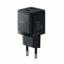 Сетевое зарядное устройство Baseus Palm C+U 30W (P1011160A113-00) черный
