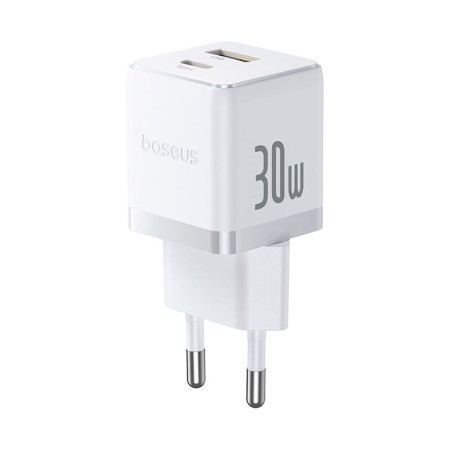 Сетевое зарядное устройство Baseus Palm C+U 30W (P1011160A213-01) белый